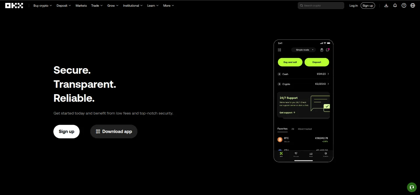 OKX screenshot